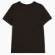Czarna koszulka dziewczęca Patrizia Pepe 006756 - B - bluzka dla nastolatki
