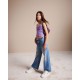 Jeansy dla dziewczynki Patrizia Pepe 006761 - B - spodnie dla nastolatki