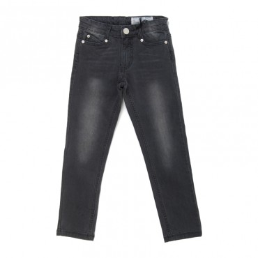 Szare jeansy chłopięce U.S. Polo Assn 25120