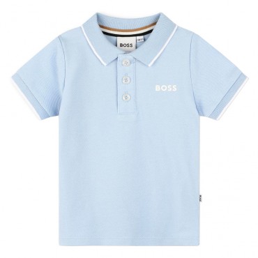 Niemowlęca koszulka polo Hugo Boss 006777 - A - t-shirt dla chłopca