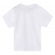 Biała koszulka dla chłopczyka Hugo Boss 006779 - B - t-shirt niemowlęcy