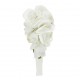 Opaska na włosy białe kwiaty Monnalisa 006806 - C - opaski do włosów dla dziewczynki