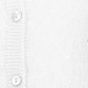 Biały kardigan niemowlęcy Monnalisa 006807 - C - zapinany sweter dla dziewczynki