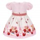 Wizytowa sukienka niemowlęca Monnalisa 006808 - B - ekskluzywne sukienki niemowlęce