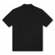 Czarna koszulka polo dla chłopca Hugo Boss 006820 - B - polówka chłopięca