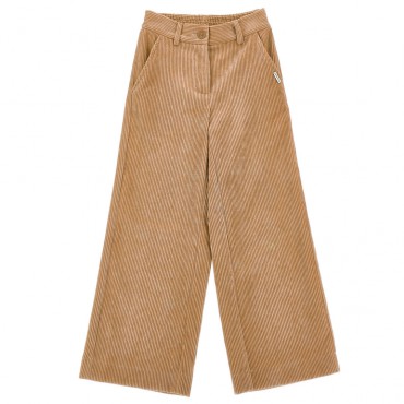 Spodnie sztruksowe dla dziecka Monnalisa 006849 - A - ubrania dla dziewczynki