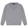 Szary sweter dla chłopca Emporio Armani 006294