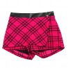 Szorty dziewczęce w kratę Pinko Up 007091
