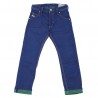 Niebieskie jeansy dla chłopca Diesel 007151
