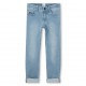 Niebieskie jeansy dla chłopca Hugo Boss 007254 A J51985 Z07