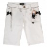 Białe bermudy dziewczęce Paesaggino 7142