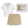 Szorty + polo niemowlęce Hugo Boss 007265