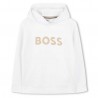Biała bluza dla chłopca Hugo Boss 007434