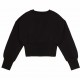 Czarna bluza dla dziewczynki Patrizia Pepe 007466 C 7M0882 J095 K103