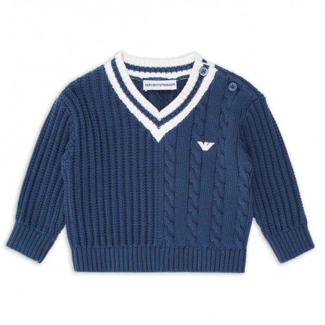 Sweter dla chłopczyka Emporio Armani 007493 - A - EB000297