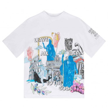 T-shirt chłopięcy z nadrukiem Iceberg 007495 - A