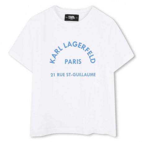 T-shirt dla chłopca Karl Lagerfeld Z30439 10P A