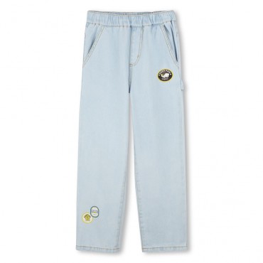 Lekkie jeansy dla dziecka Kenzo 007516 K61101 A