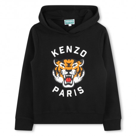 Czarna bluza dla chłopca Kenzo 007518 A K61124