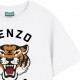 Biała koszulka dla chłopca Kenzo 007519 C K61137 10P