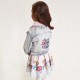 Jesienna kurtka dziewczęca Monnalisa Stitch 19F102 B