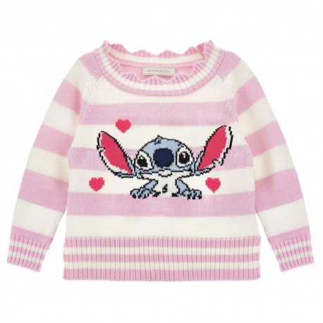 Sweter dla dziewczynki Monnalisa Stitch 19F609 A