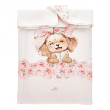 Kocyk niemowlęcy Monnalisa Sweet Puppy A 35F001 6000 0191