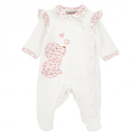 Pajacyk niemowlęcy Monnalisa Layette A 35F200 6000 0001