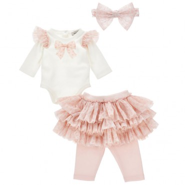Komplet niemowlęcy Monnalisa Sweet Puppy A 35F502 6000 0191