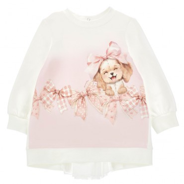 Sukienka niemowlęca Monnalisa Sweet Puppy A 39F901 6004 0190