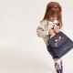Granatowy plecak Monnalisa Miki & Minnie D 19F001 6070 0056