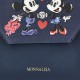 Granatowy plecak Monnalisa Miki & Minnie H 19F001 6070 0056