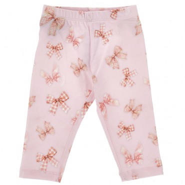 Legginsy niemowlęce Monnalisa Sweet Puppy A 31F403 6650 0090