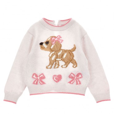 Sweter niemowlęcy Monnalisa Sweet Puppy A 39F608 6091 0290