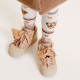 Ocieplone buty dziewczęce Monnalisa Teddy B 8CF009 6710 0003