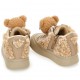 Ocieplone buty dziewczęce Monnalisa Teddy D 8CF009 6710 0003