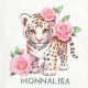 Koszulka dziewczęca Monnalisa Animalier C 11F627 6202 0001