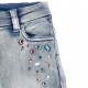 Jeansy dla dziewczynki Monnalisa Stitch E 19F403 6042 0062