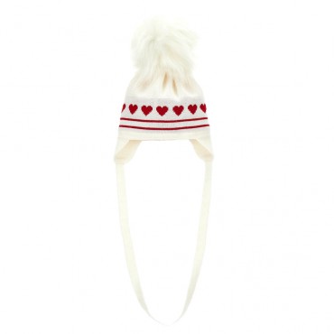 Zimowa czapka niemowlęca Monnalisa Minnie A 39F009 6079 0143