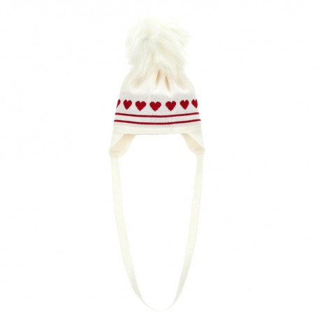 Zimowa czapka niemowlęca Monnalisa Minnie A 39F009 6079 0143