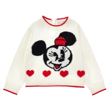 Sweterek niemowlęcy Monnalisa Minnie 39F615