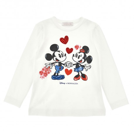 Koszulka dziewczęca Miki & Minnie Monnalisa 19F602 6003 0001 A
