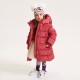 Różowy płaszcz dziewczęcy Stitch Monnalisa 17F101 6020 0090 A