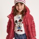 Różowy płaszcz dziewczęcy Stitch Monnalisa 17F101 6020 0090 D