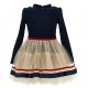 Wizytowa sukienka dziewczęca Monnalisa 19F908RU 6207 056S B