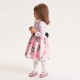 Sukienka dziewczęca Animalier Monnalisa 11F919 6661 0093 D