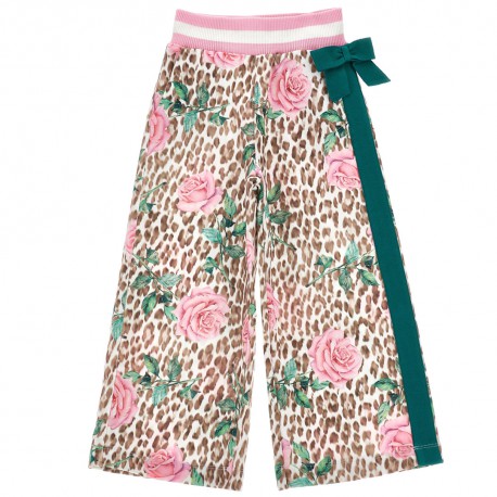 Spodnie dla dziewczynki Animalier Monnalisa 19F406 6014 0080 A