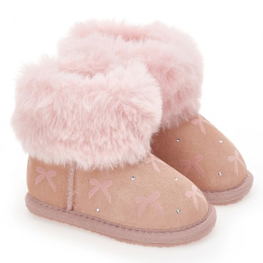 Zimowe buty dla dziewczynki Monnalisa 83F000 6702 091C A