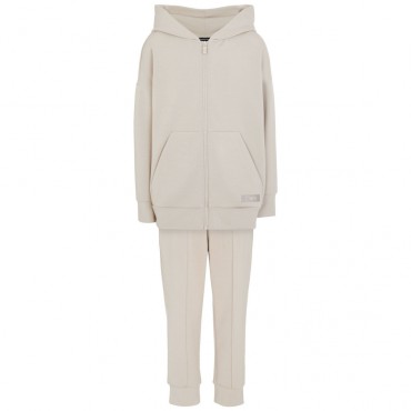 Beżowy dres dla chłopca Emporio Armani EB000542 AF16254 U8140 A