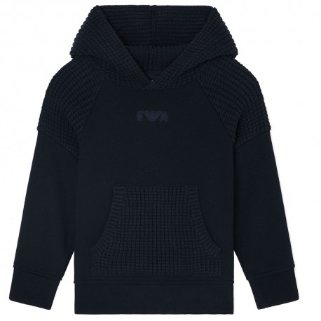 Granatowa bluza chłopięca Emporio Armani EB000551 AF16046 UB118 A